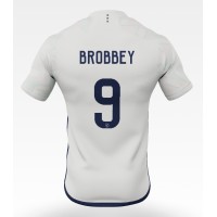 Dres Ajax Brian Brobbey #9 Preč 2023-24 Krátky Rukáv